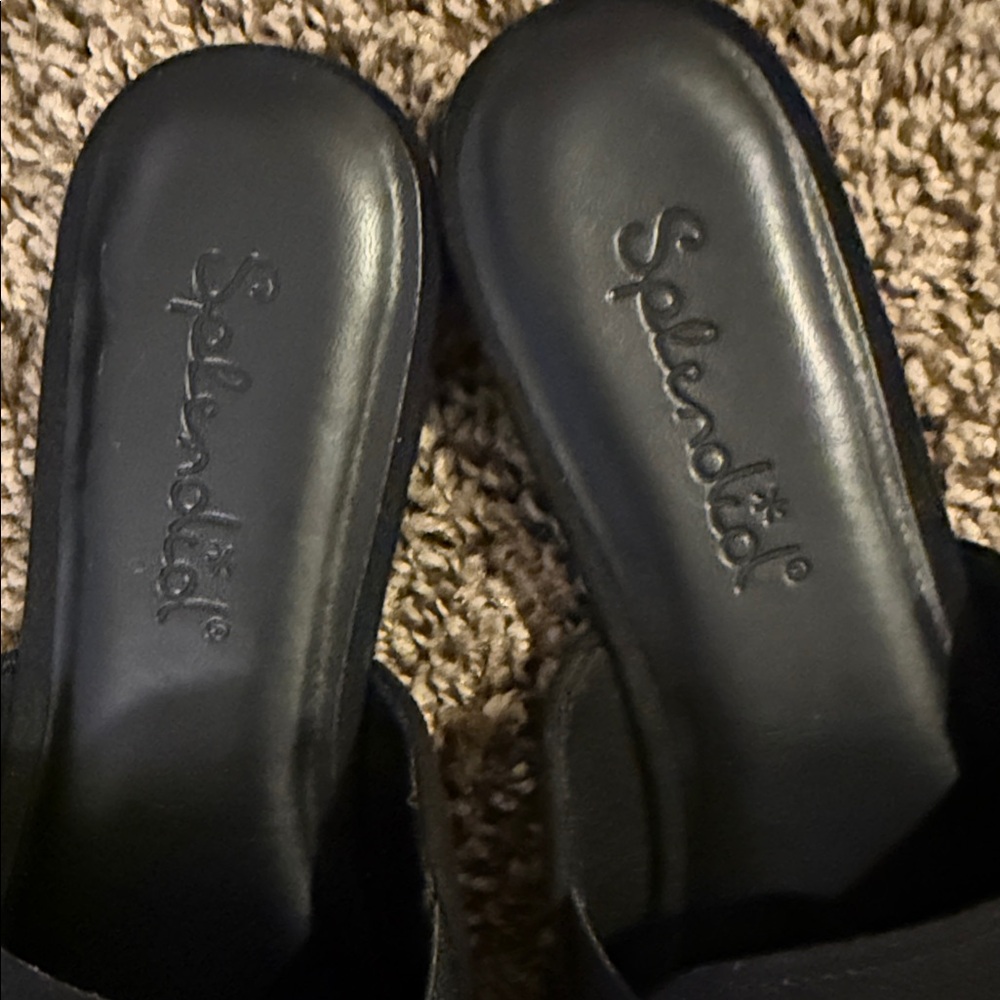 Splendid Black Slip-On Mules - Picture 2 of 6
